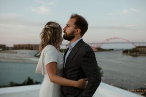 rooftop Cooperage wedding milwaukee