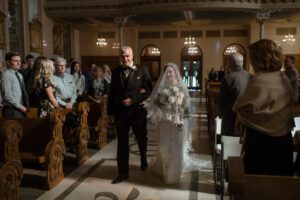 Moody vintage Wisconsin wedding