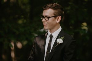 Door County micro backyard wedding vintage Wisconsin