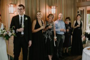 Door County micro backyard wedding vintage Wisconsin