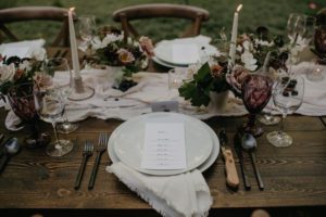 Door County micro backyard wedding vintage Wisconsin