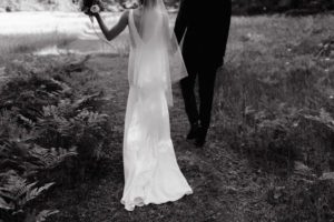Door County micro backyard wedding vintage Wisconsin