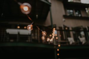 Door County micro backyard wedding vintage Wisconsin floral dinner details