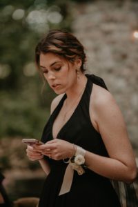 Door County micro backyard wedding vintage Wisconsin