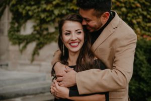 University of Chicago engagement photos