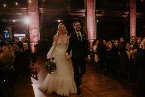 Turner Hall wedding in Milwaukee Wisconsin reception dinner