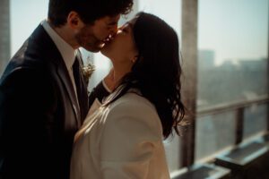 Chicago courthouse City Hall wedding elopement