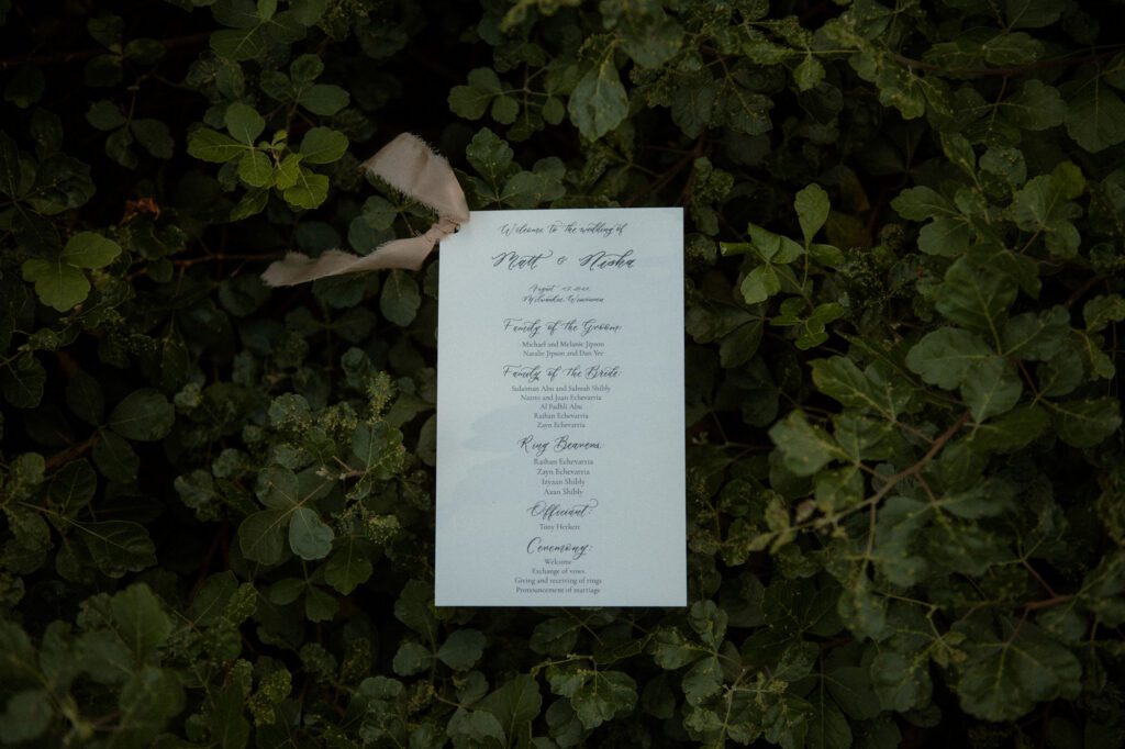 wedding at Villa Terrace