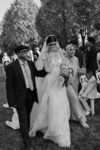 Villa Terrace wedding Milwaukee garden ceremony