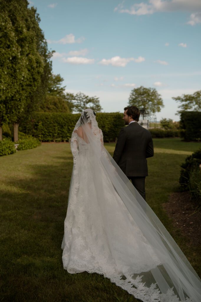 Garden ceremony at Villa Terrace Wisconsin