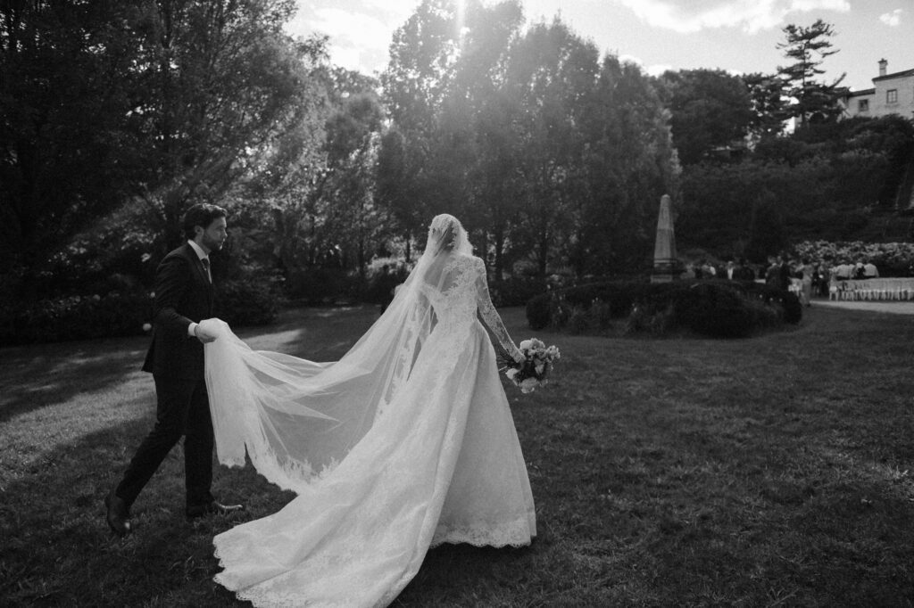 Garden ceremony at Villa Terrace Wisconsin