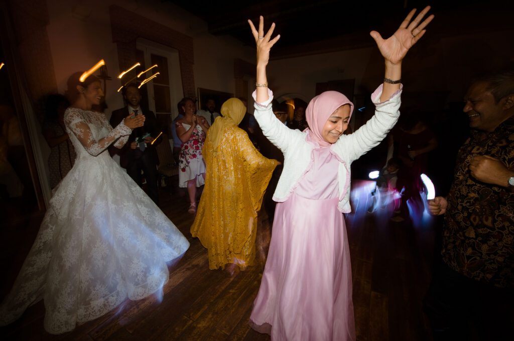 dancing at Villa Terrace Milwaukee