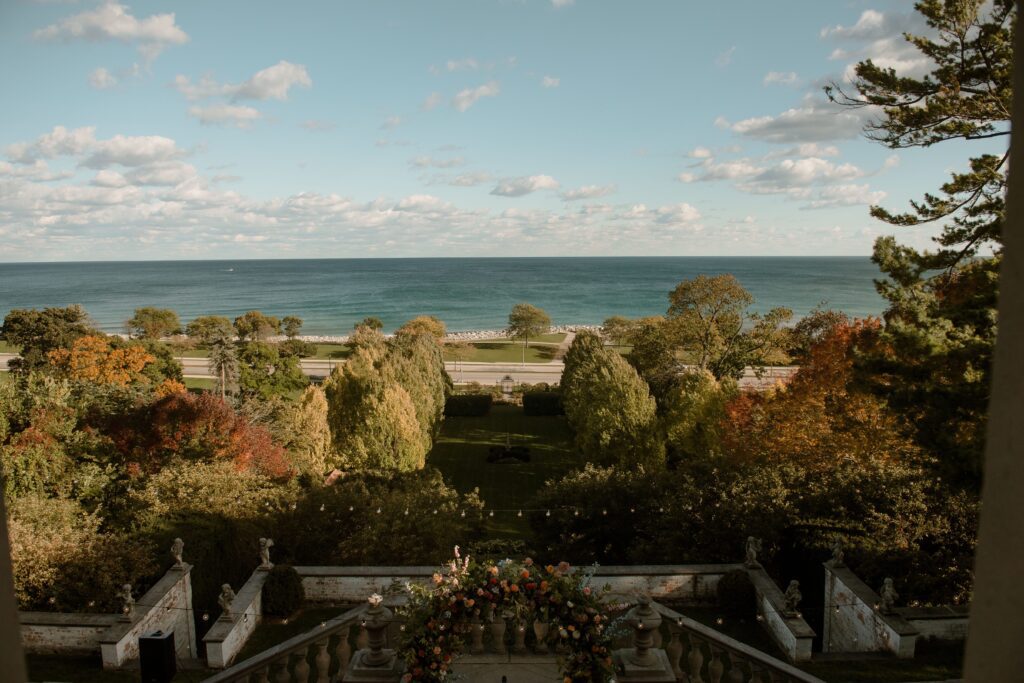 Water view from Villa Terrace in Milwaukee