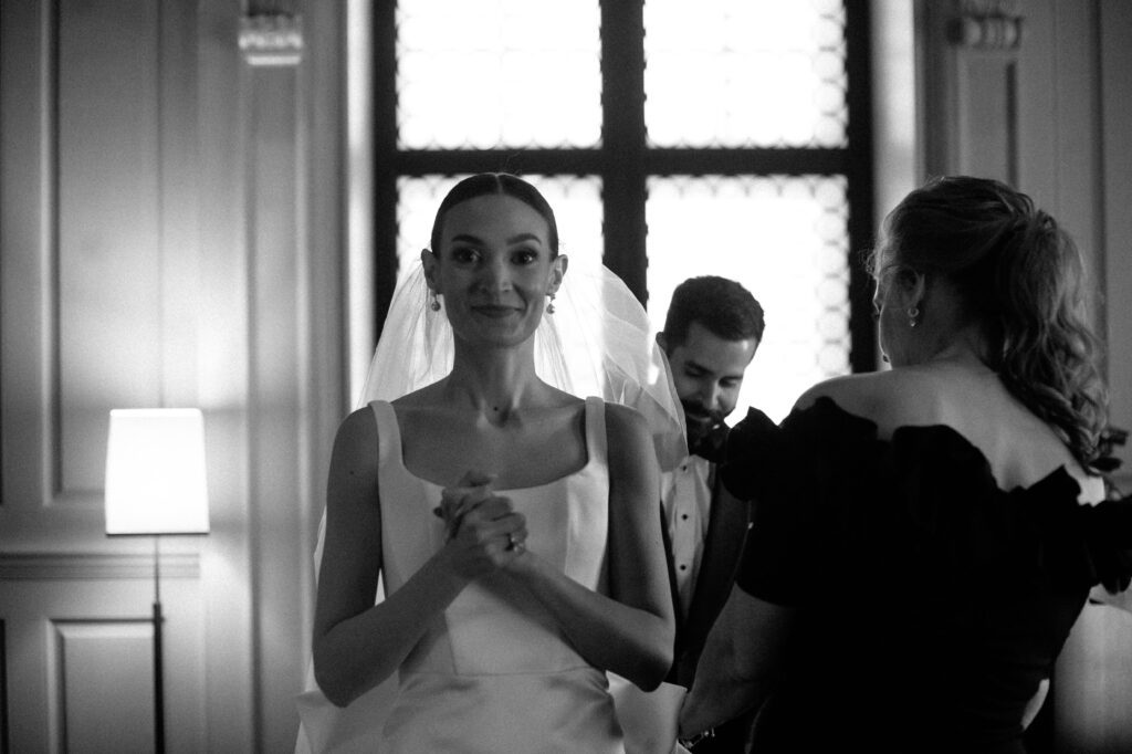 Downtown Chicago micro wedding.