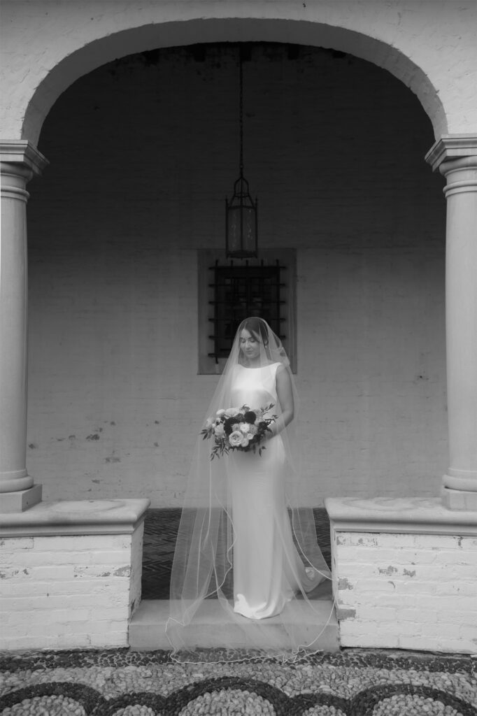 Villa Terrace Milwaukee wedding photos bride