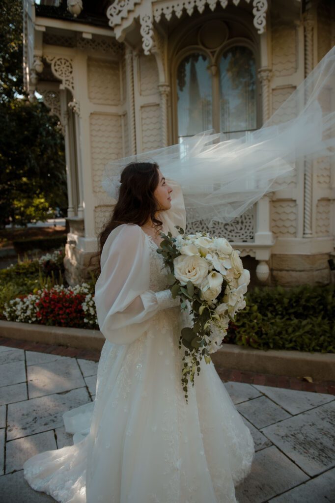 vintage Wisconsin Club wedding in Milwaukee bride