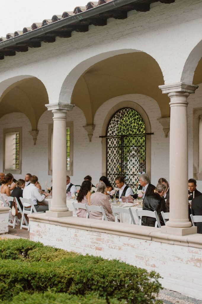 Milwaukee wedding reception at Villa Terrace